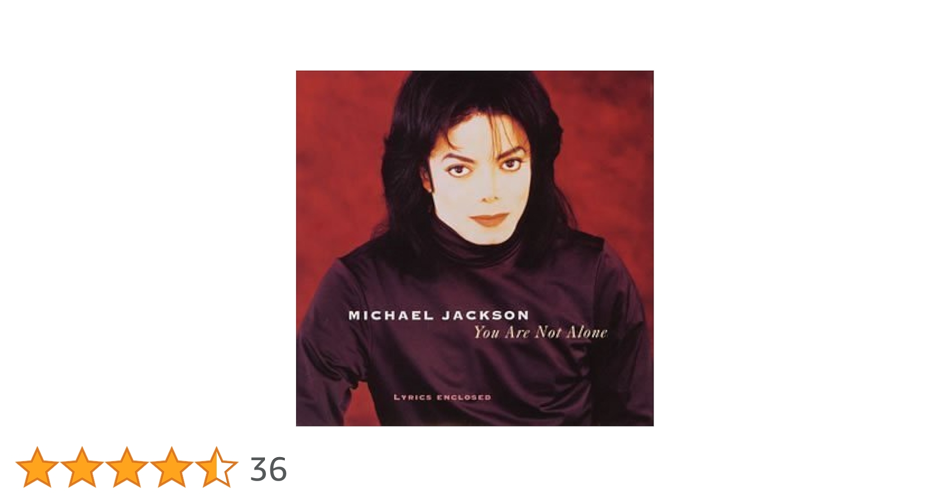 Amazon.co.jp: You Are Not Alone by Michael Jackson: ミュージック